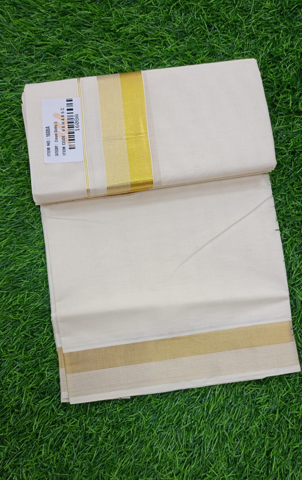 2" Track Salava Jari Fancy Cream Dothy