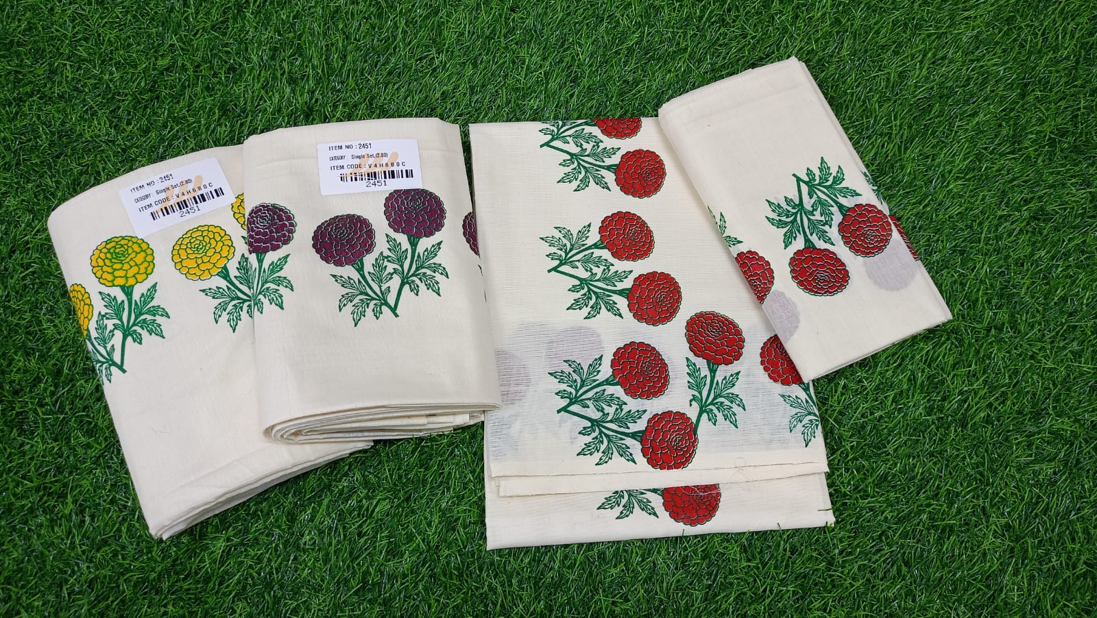 Chendumalli Print Set Mund