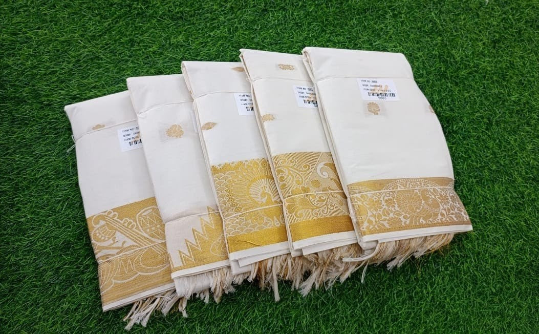 Cotton Jacquard Churidhar Set