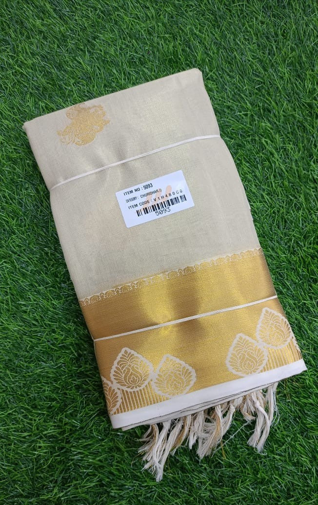 Kora Tissue Flower Butta Dhaman