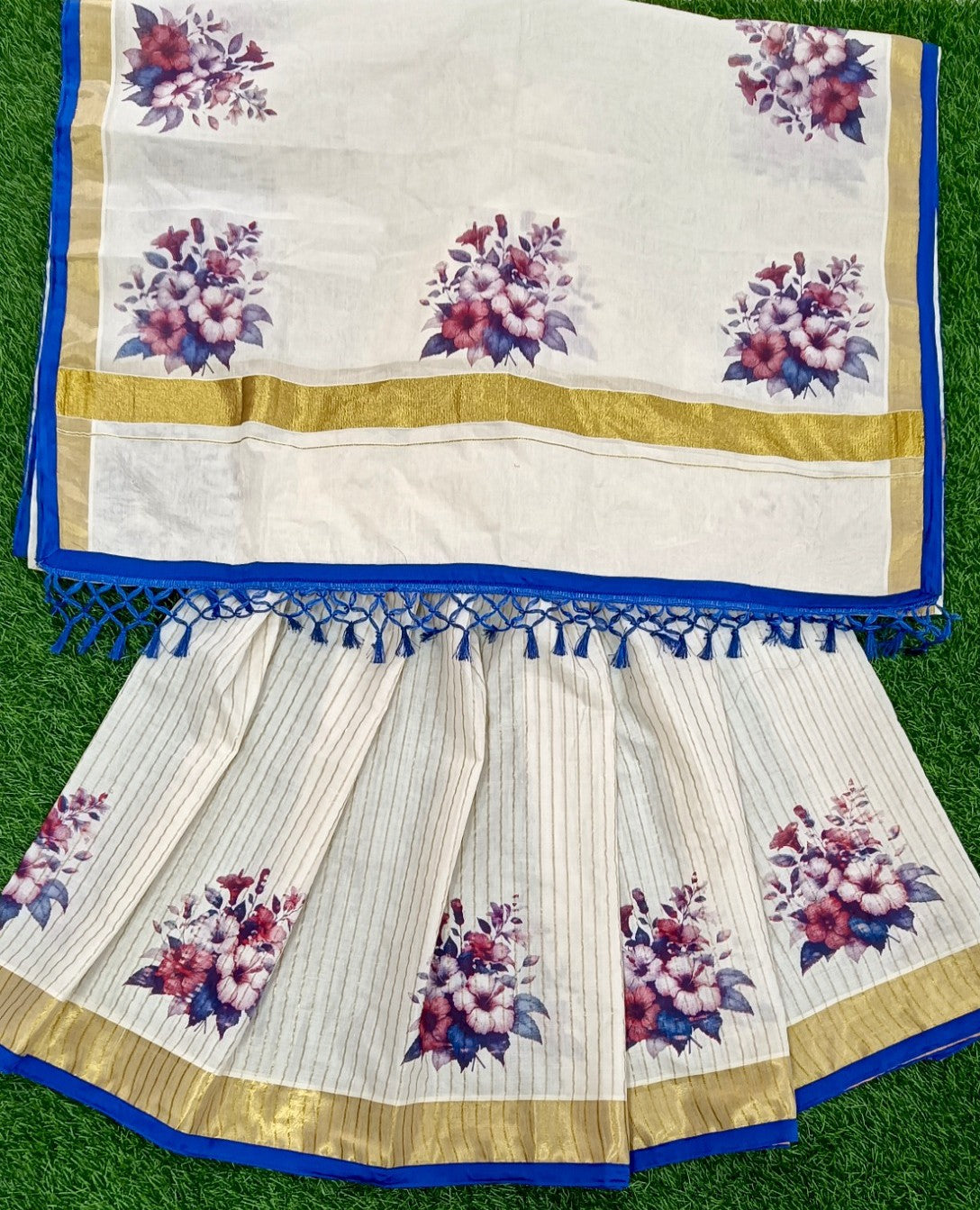 Lines Dhavani Chembarathi Flower Print